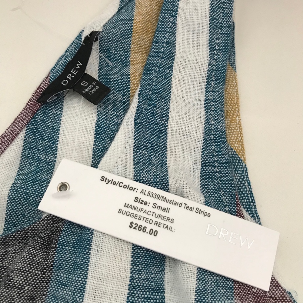 DREW Striped Jumpsuit - Picture 9 of 9